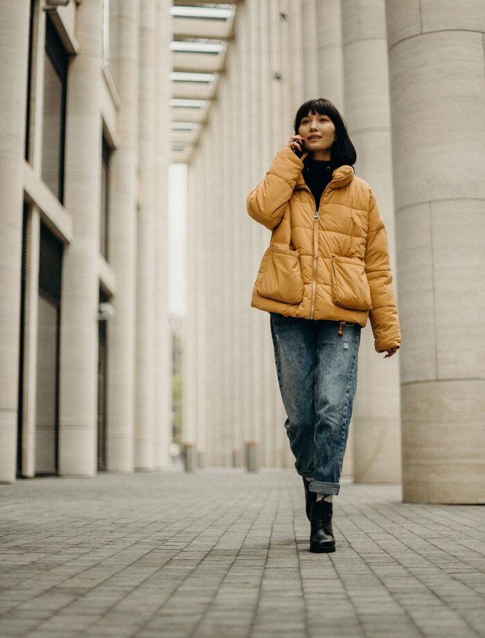 Oversized down jacket - Image 3